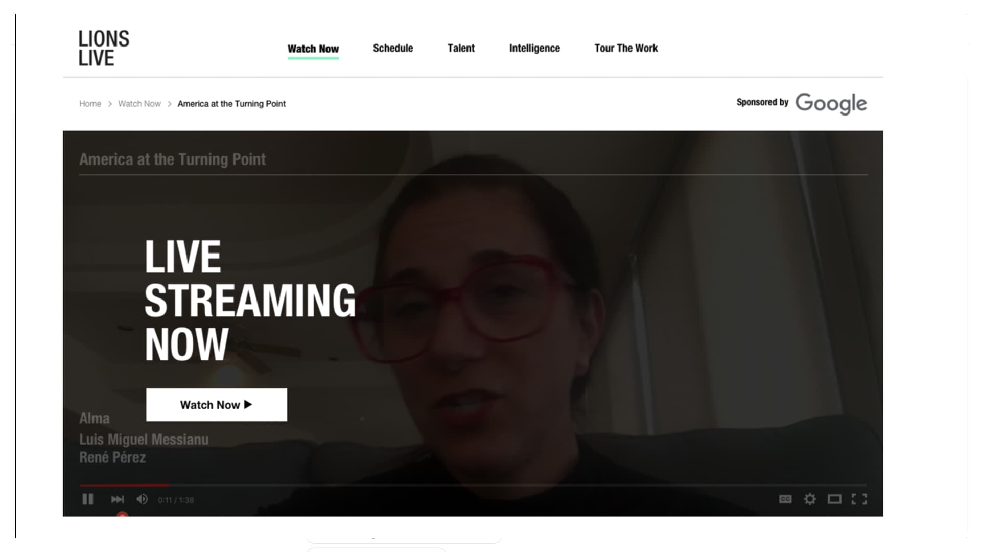 Cannes Lions digital events platform