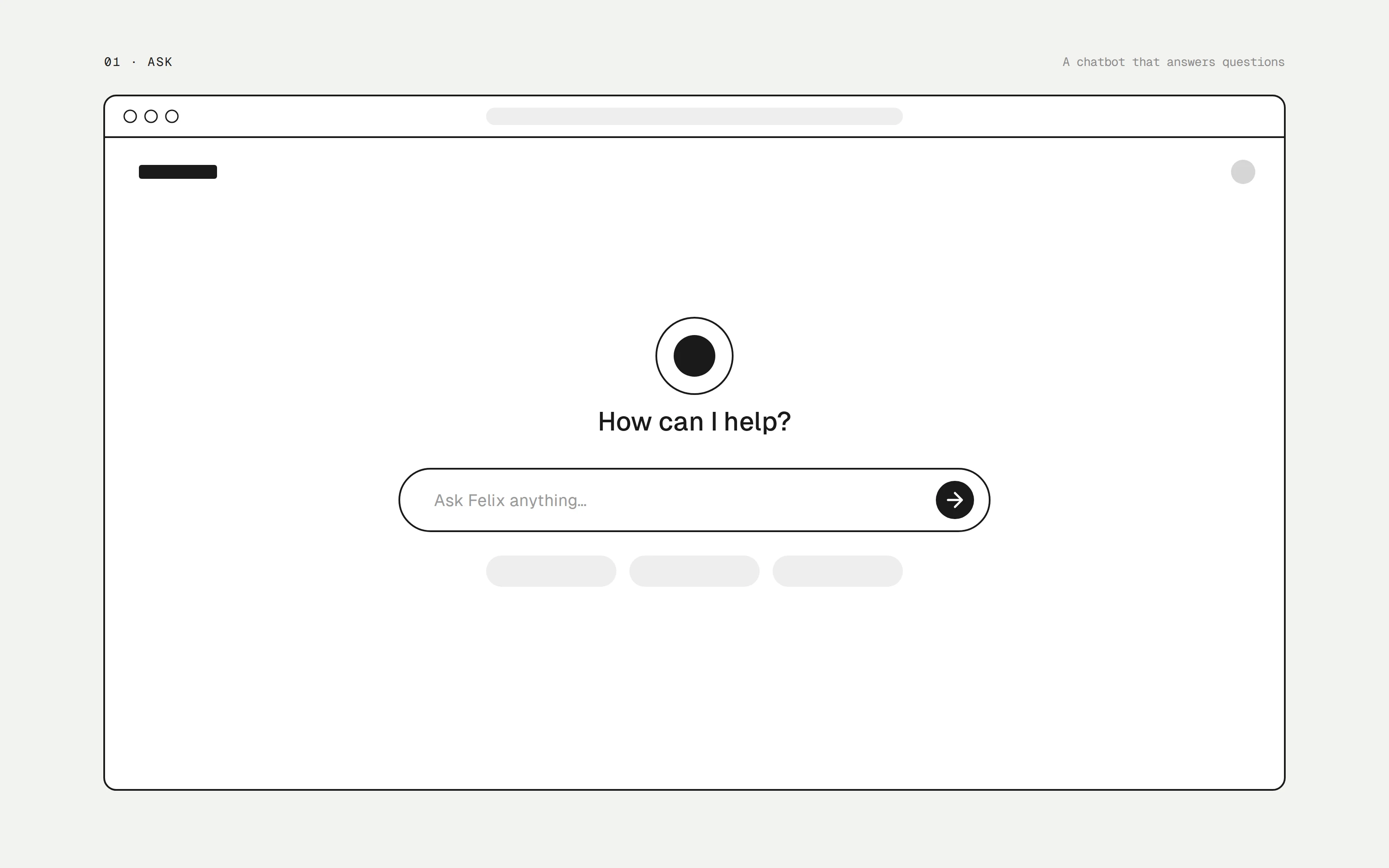01 · Ask · where Felix started