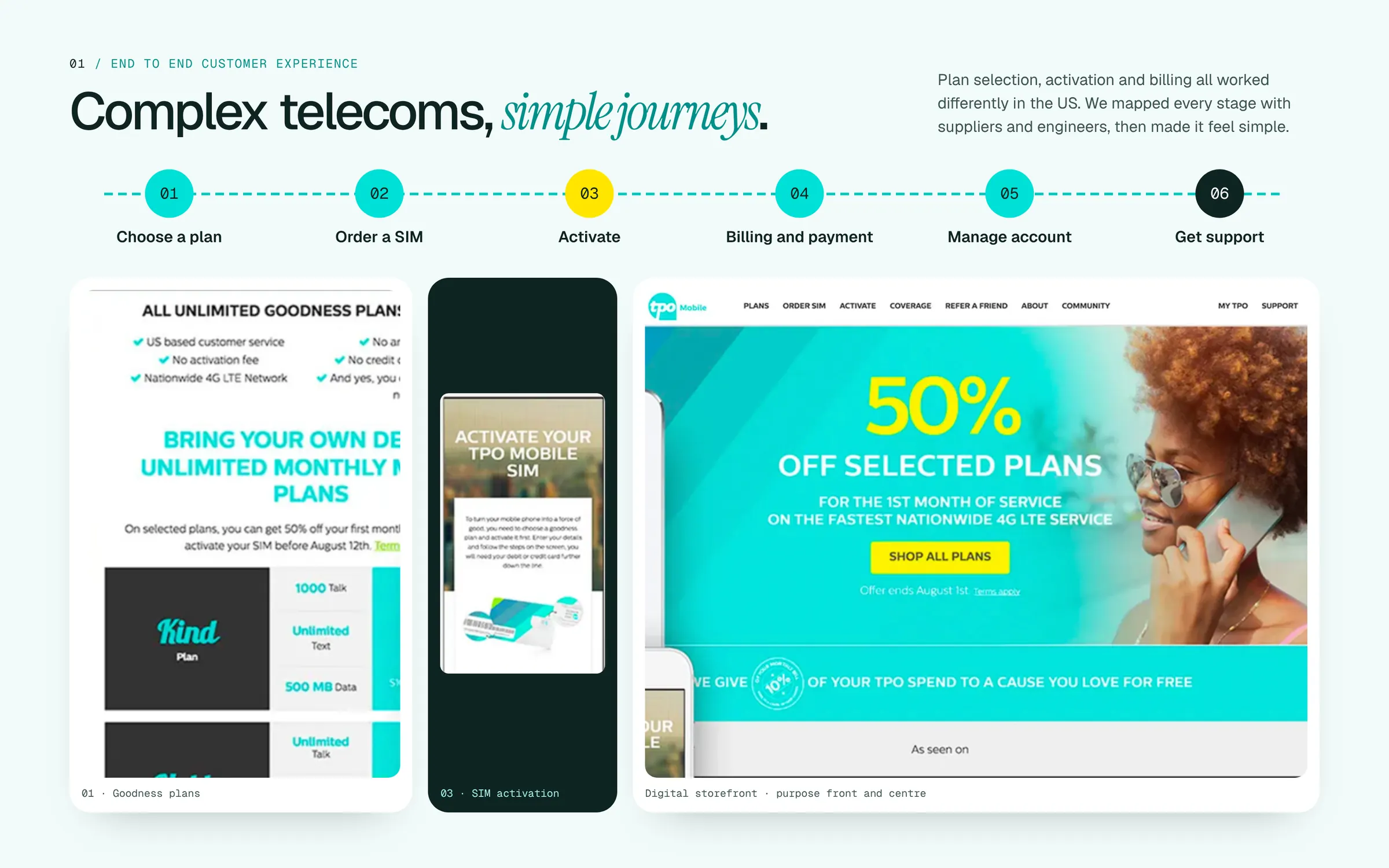 From plan to account